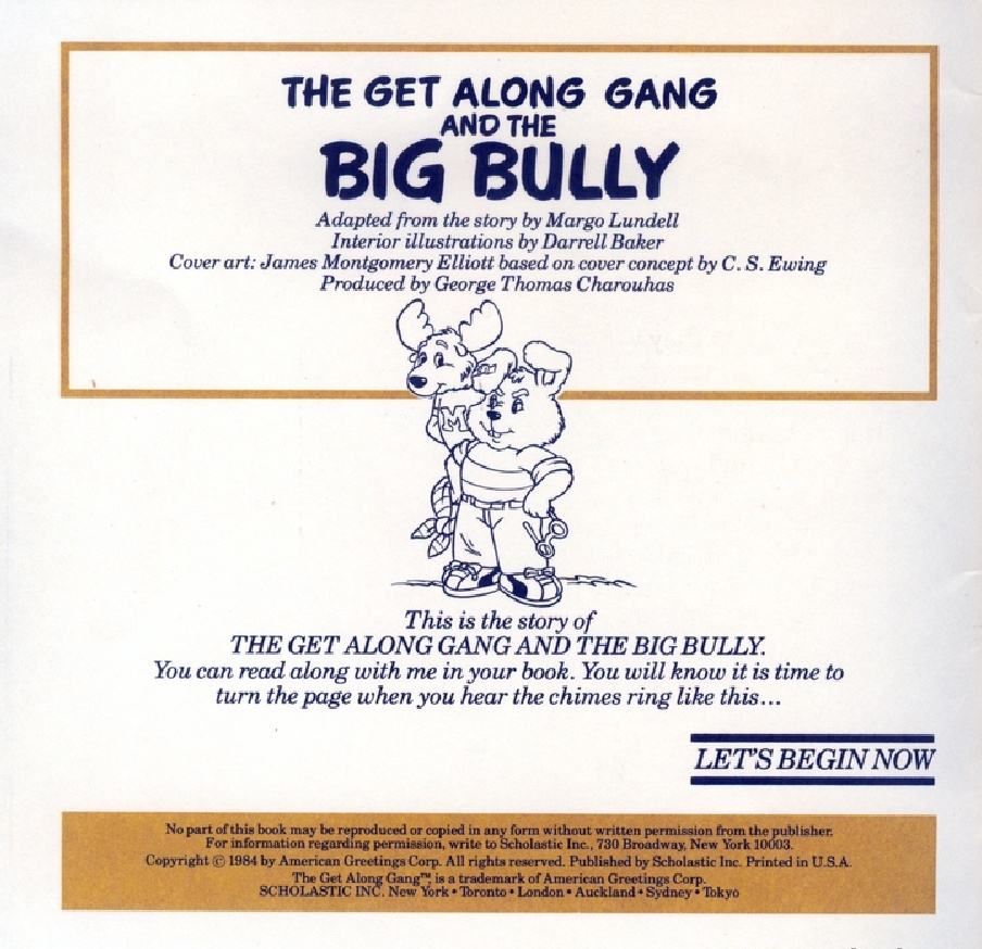 The Get Along Gang and the Big Bully (02),绘本,绘本故事,绘本阅读,故事书,童书,图画书,课外阅读
